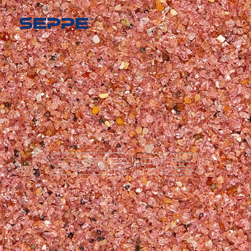 Selection of SEPPE Water Cut Garnet Sand